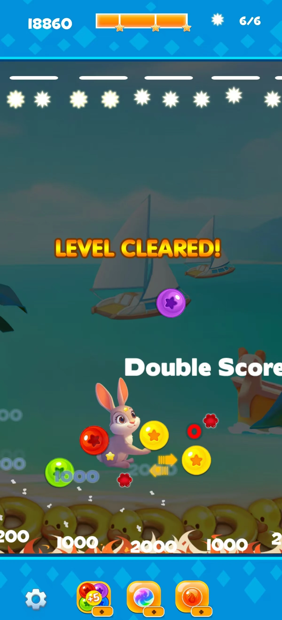 Bubble Shooter Magic Bunny screenshot