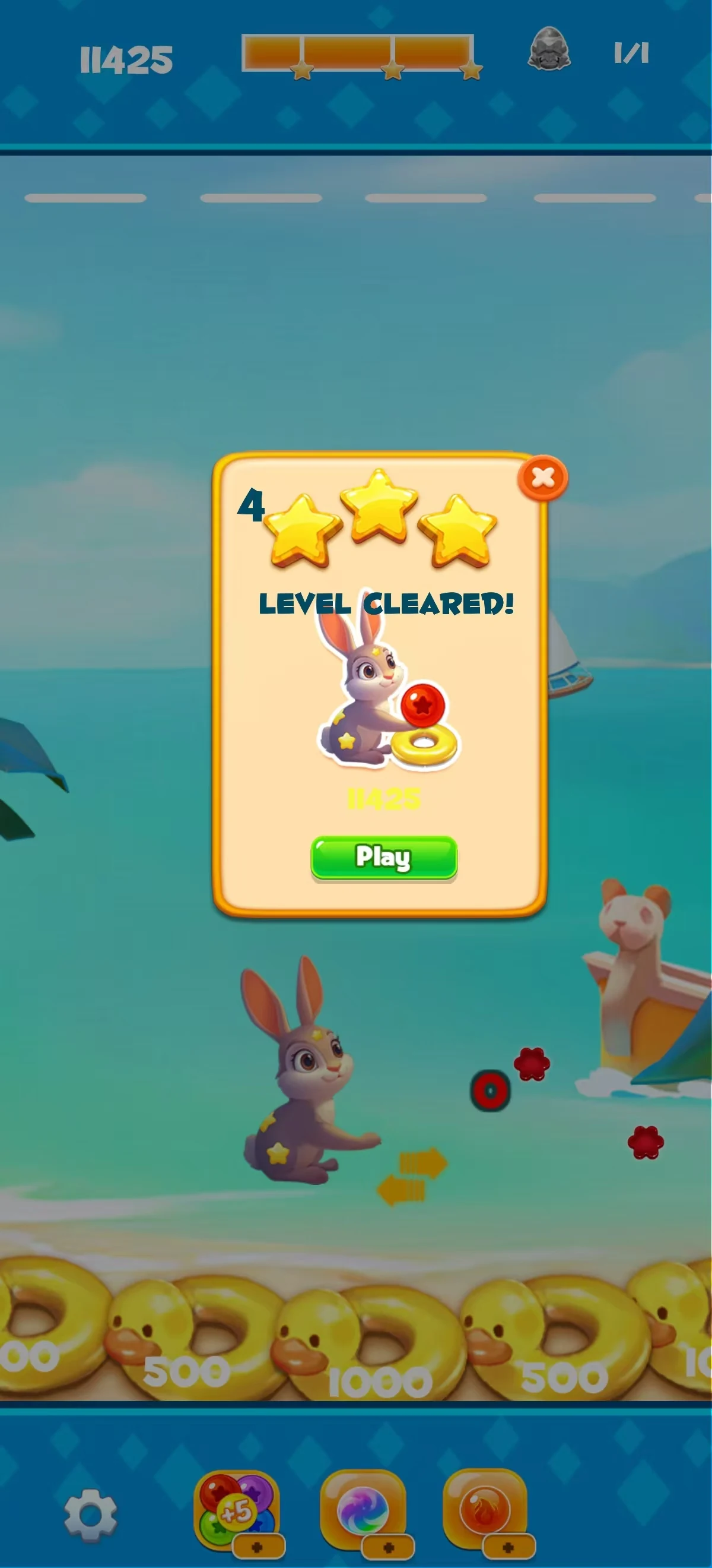 Bubble Shooter Magic Bunny screenshot